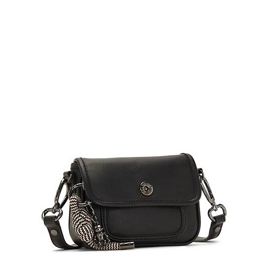 Bolsos Cruzados Kipling Inaki Small Negros | MX 1175LI